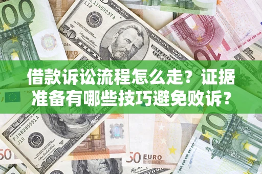 北京借款诉讼流程怎么走？证据准备有哪些技巧避免败诉？