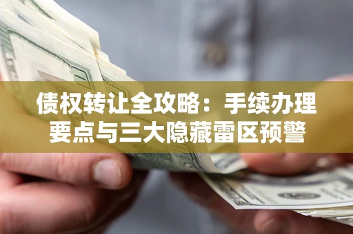 北京债权转让全攻略：手续办理要点与三大隐藏雷区预警