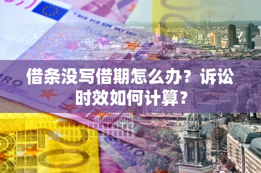北京借条没写借期怎么办？诉讼时效如何计算？