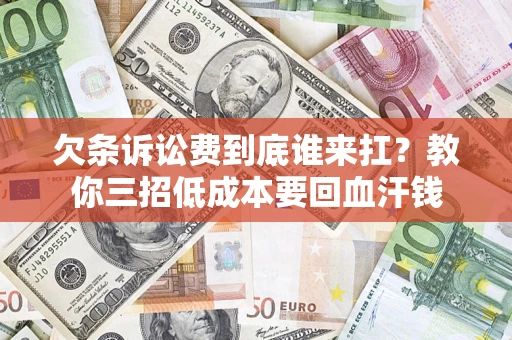 北京欠条诉讼费到底谁来扛？教你三招低成本要回血汗钱